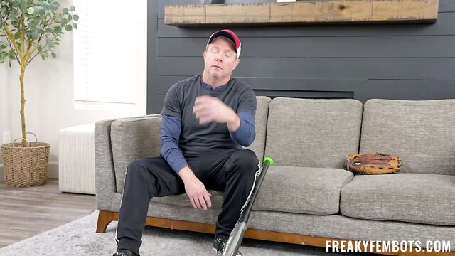 Бейсбол с роботом